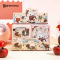 Red Apple and Bunny A7 Pocket Notebook